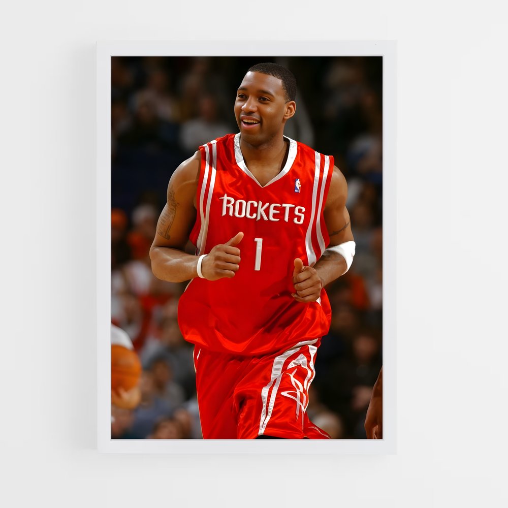 Poster Tracy en Mouvement – affiche Basketball (vue 3)